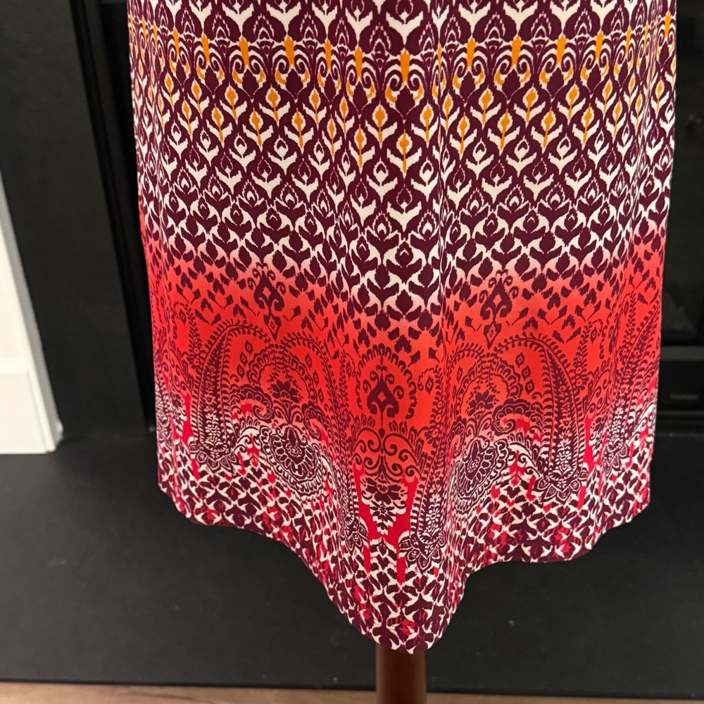 Athleta Printed Halter Cross-Back Dress – Size Small - Picture 2 of 12